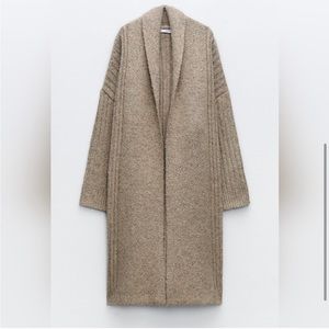 Zara knit coat